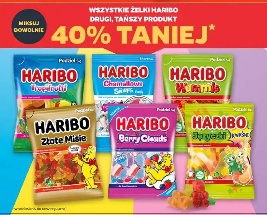 Żelki Haribo Złote Misie