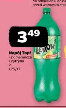 Napój Top! cytryna