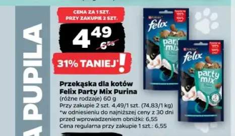 Przekąska dla kotów Felix Party Mix Purina