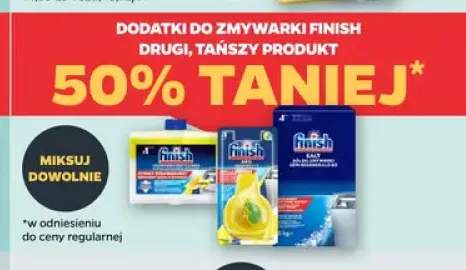 Dodatki do zmywarki Finish