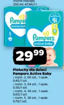 Pieluchy dla dzieci Pampers Active Baby