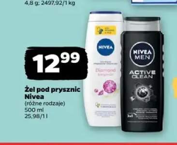 Żel pod prysznic Nivea Men Active Clean
