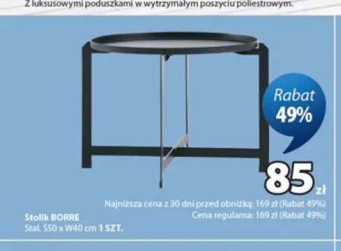 Stolik ogrodowy BORRE