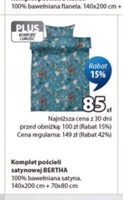 Komplet pościeli satynowej Bertha
