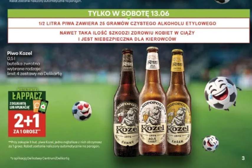Piwo Kozel Ležák