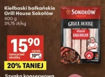 Kiełbaski bałkańskie Grill House Sokołów