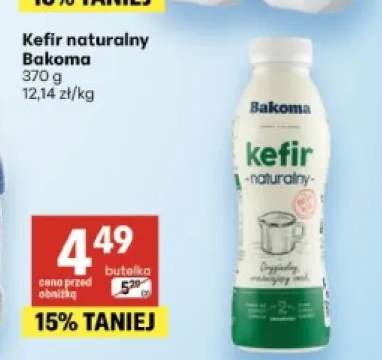Kefir naturalny Bakoma