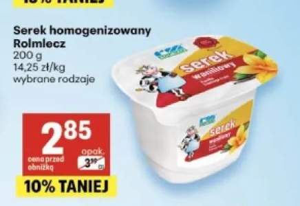 Serek homogenizowany Rolmlecz