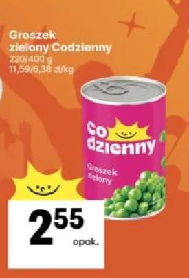 Groszek zielony Codzienny