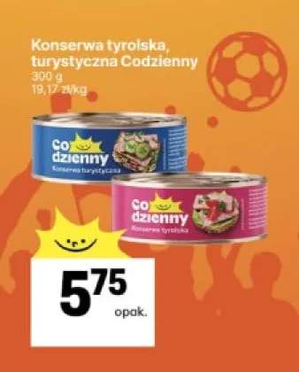 Konserwa turystyczna Codzienny