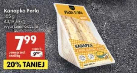 Kanapka z pastą jajeczną i szczypiorkiem Perła