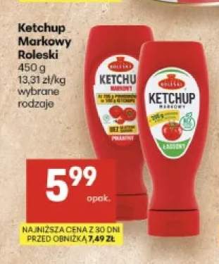 Ketchup Markowy Roleski Pikantny
