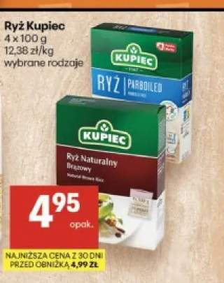 Ryż Parboiled Kupiec 4-pak