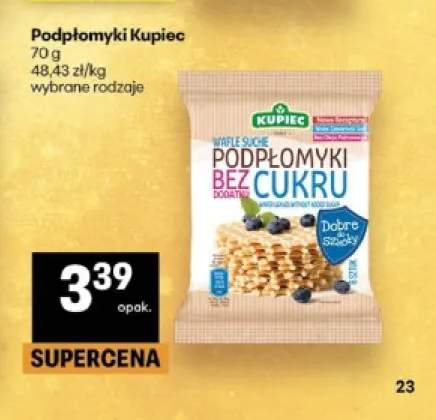 Podpłomyki Kupiec bez cukru