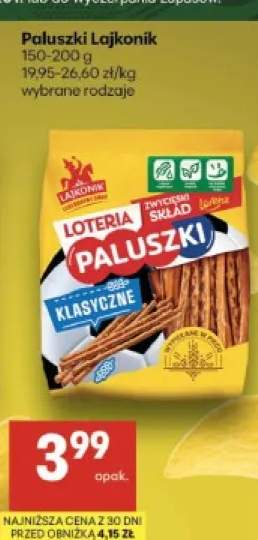 Paluszki klasyczne Lajkonik