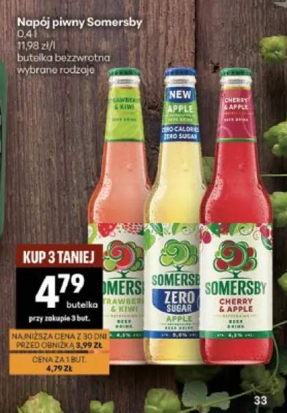 Napój piwny Somersby Cherry & Apple