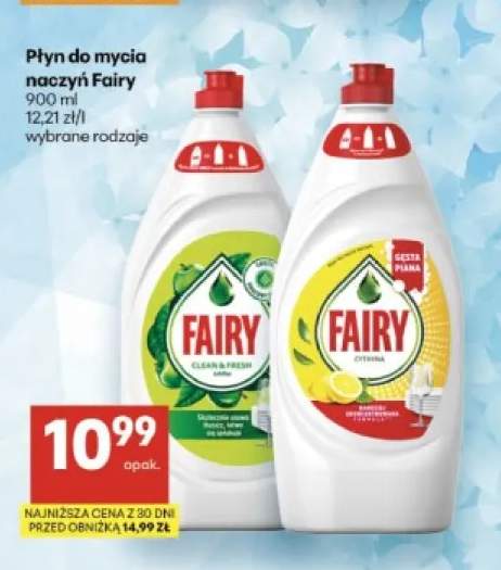 Płyn do mycia naczyń Fairy
