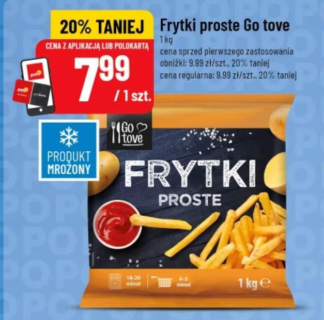 Frytki proste Go tove