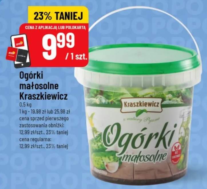 Ogórki małosolne Kraszkiewicz