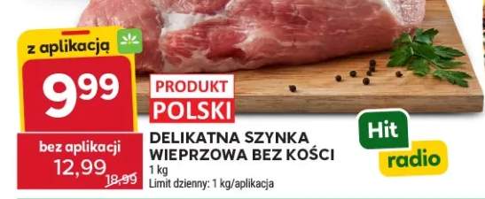 Delikatna szynka wieprzowa bez kości
