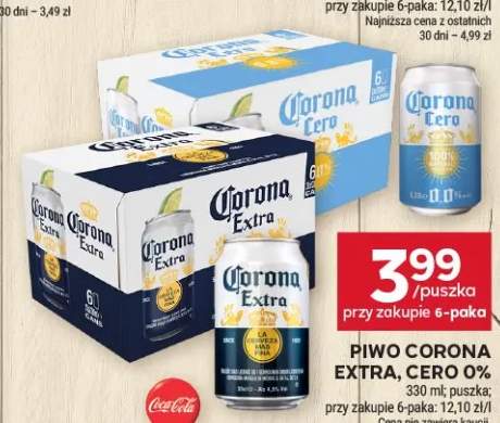 Piwo bezalkoholowe Corona Cero 0%