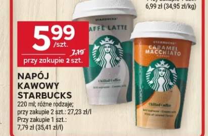 Napój kawowy Starbucks Caramel Macchiato
