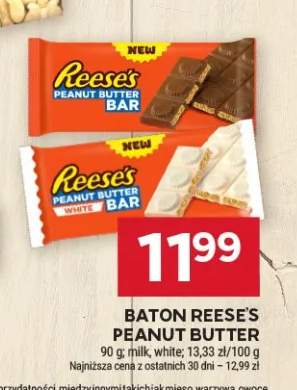 Baton Reese's Peanut Butter White Bar