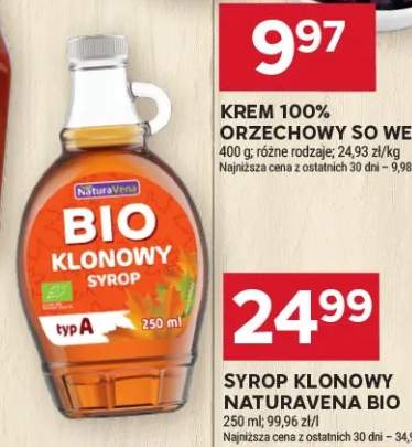 Syrop klonowy Naturavena Bio