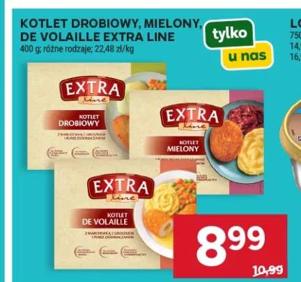Kotlet drobiowy Extra Line