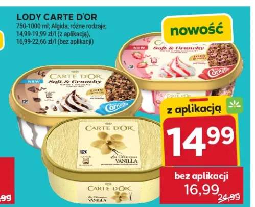 Lody Carte d'Or Soft & Crunchy