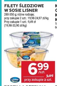 Filety śledziowe w sosie Lisner