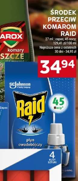 Płyn owadobójczy Raid