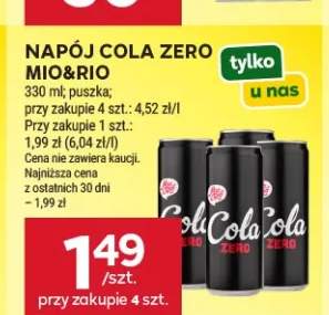 Napój Cola Zero Mio&Rio