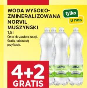 Woda wysokozmineralizowana Norvil Muszyński