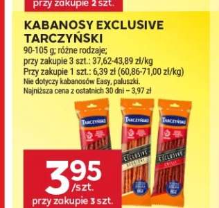 Kabanosy Exclusive Tarczyński