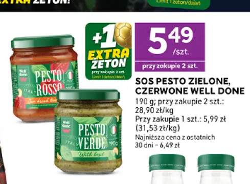 Sos pesto czerwone Well Done