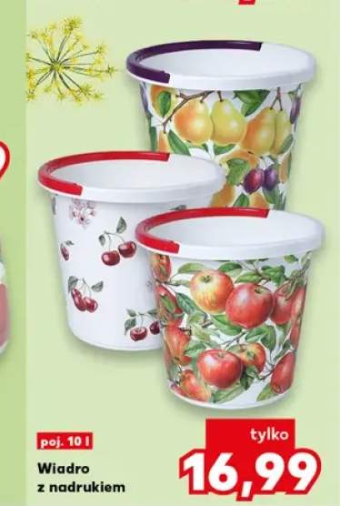 Wiadro z nadrukiem 10 l