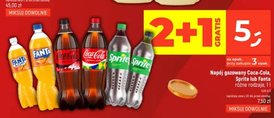 Napój gazowany Coca-Cola Zero Cukru