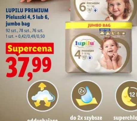 Pieluszki Lupilu Premium 5 jumbo bag