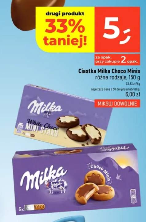 Ciastka Milka Choco Minis
