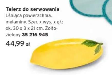 Talerz do serwowania ok. 30x3x21cm