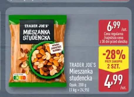 Mieszanka studencka Trader Joe's
