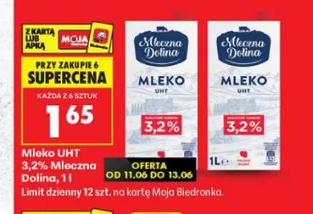 Mleko UHT 3,2% Mleczna Dolina