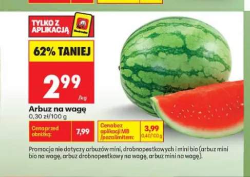 Arbuz na wagę