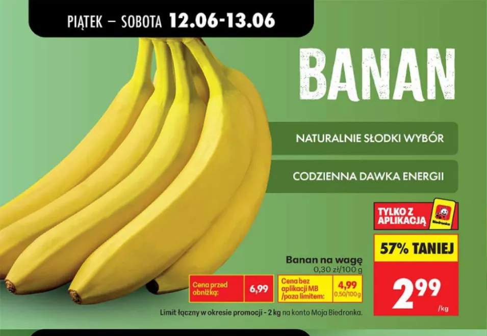 Banan na wagę