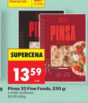 Pinsa z chilli 33 Fine Foods +1 wariant