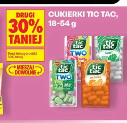 Cukierki Tic Tac Two Lemon +3 warianty