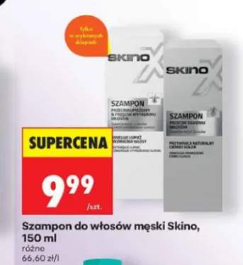 Szampon do włosów męski przeciwłupieżowy & przeciw wypadaniu włosów Skino +1 wariant