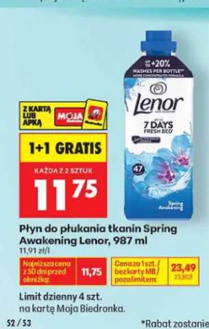 Płyn do płukania tkanin Lenor Spring Awakening