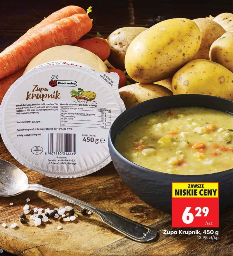 Zupa Krupnik Biedronka